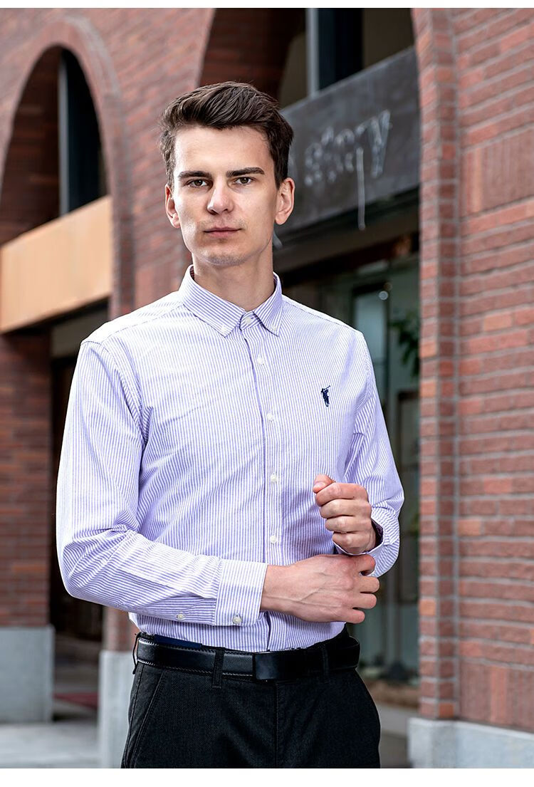 美国保罗衬衫男保罗100%.