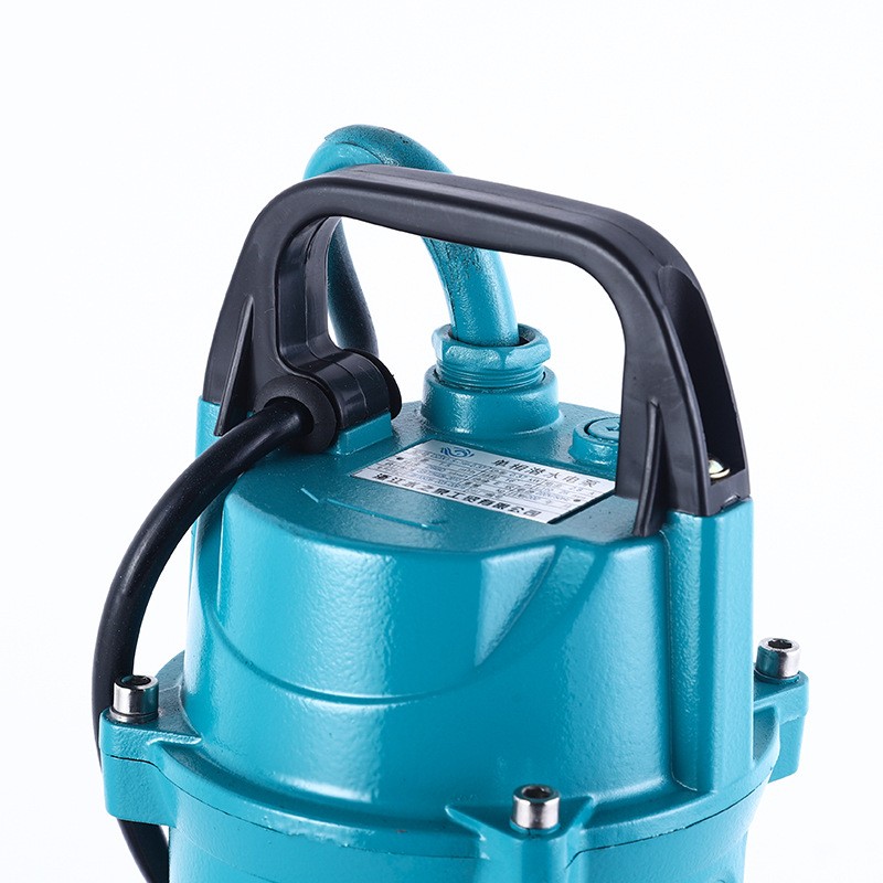 qdx单相潜水泵220v小型家用清水泵高扬程大流量农用灌溉抽水泵 1.