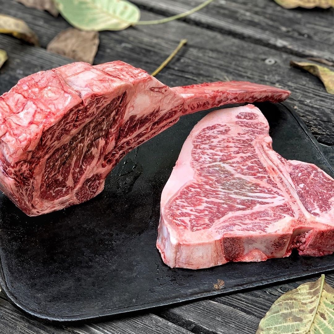 秒发3斤澳洲网红款m3厚切谷饲150天战斧牛排1500g清真原切聚贵 图片色