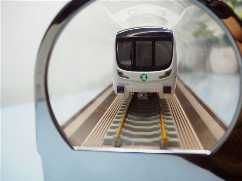 南通徐州合肥厦门北京仿真地铁模型火车礼品 1/87比例深圳地铁6号线