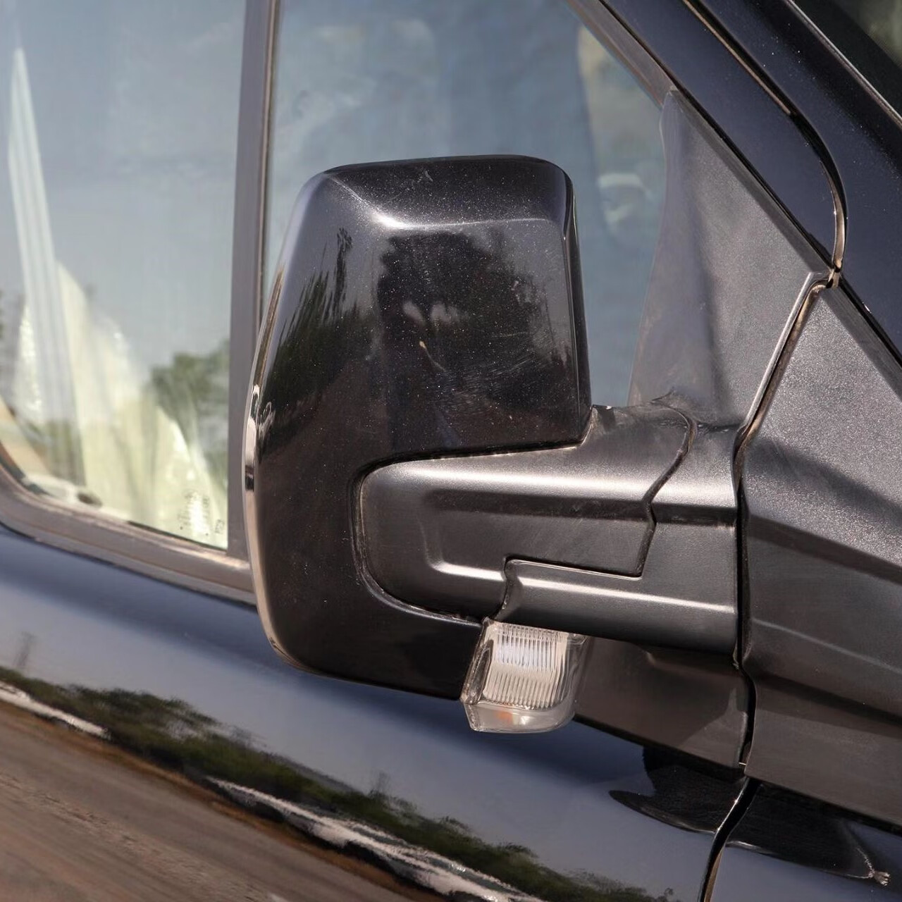 适用江铃福特17-20款途睿欧全顺v362左右倒车镜反光镜后视镜总成