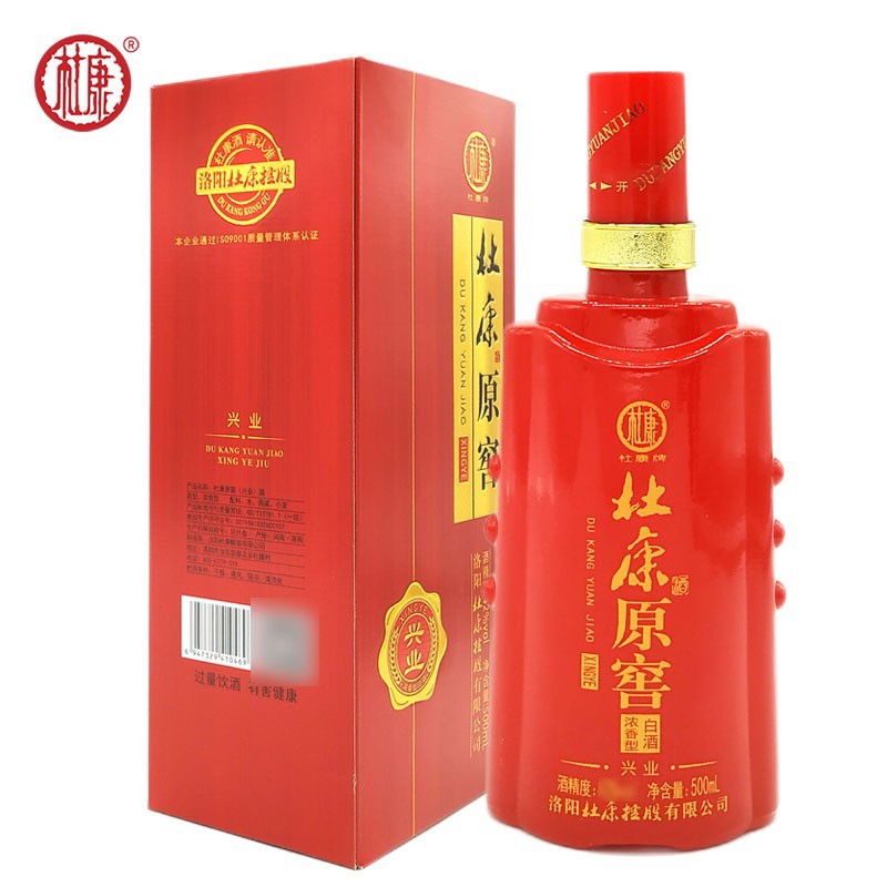 杜康控股杜康原窖興業濃香型杜康白酒 42度1瓶(500ml)【圖片 價格