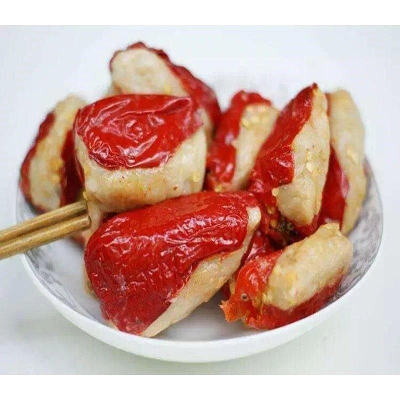 湖北荆州特产农家自制灌辣椒糯米灌胡椒开胃下饭菜1000g 包运