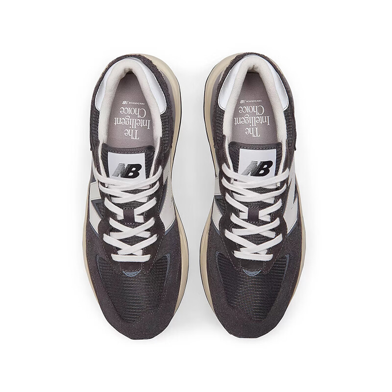 【预售】new balance nb5740系列 低帮男女复古跑步鞋 黑白色 m5740vl