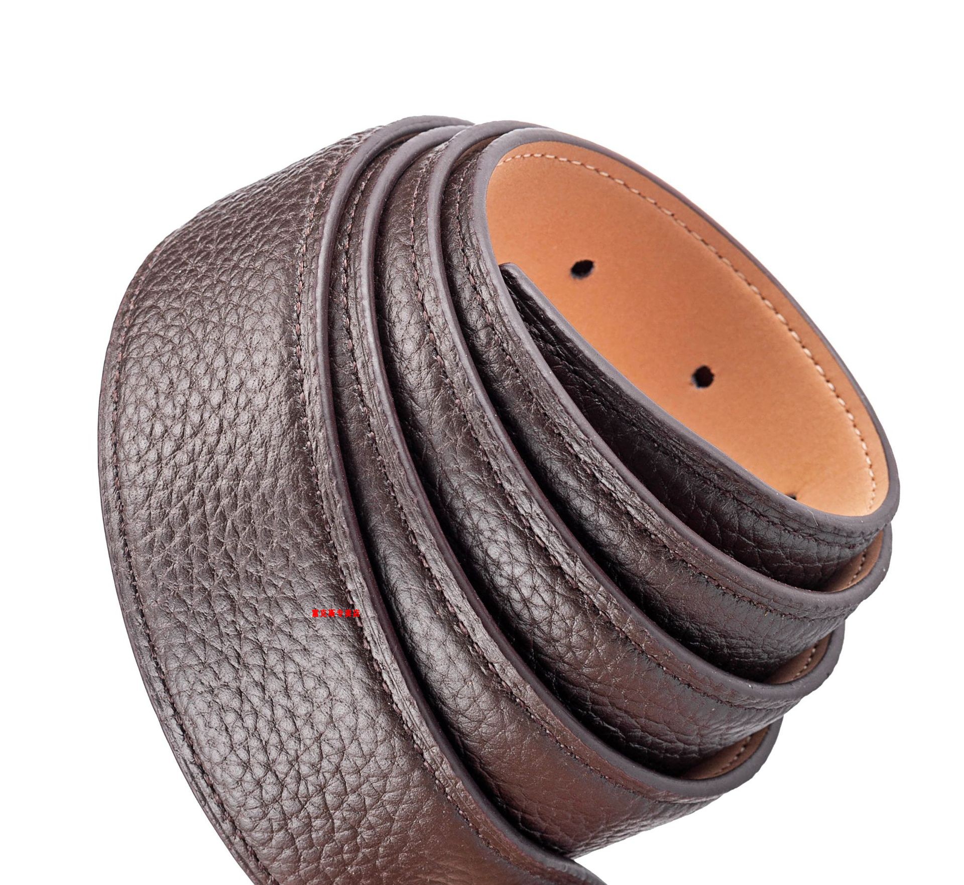 轻奢潮牌男士皮带真牛皮裤腰带非爱马仕lv8ck款式男士腰带条原版荔枝