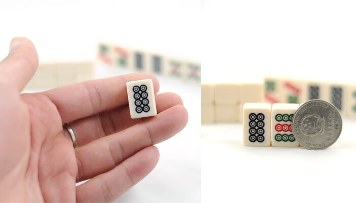 德国进口 环保旅游麻将 小麻将 便携麻将 迷你麻将牌 实心雕刻【图片