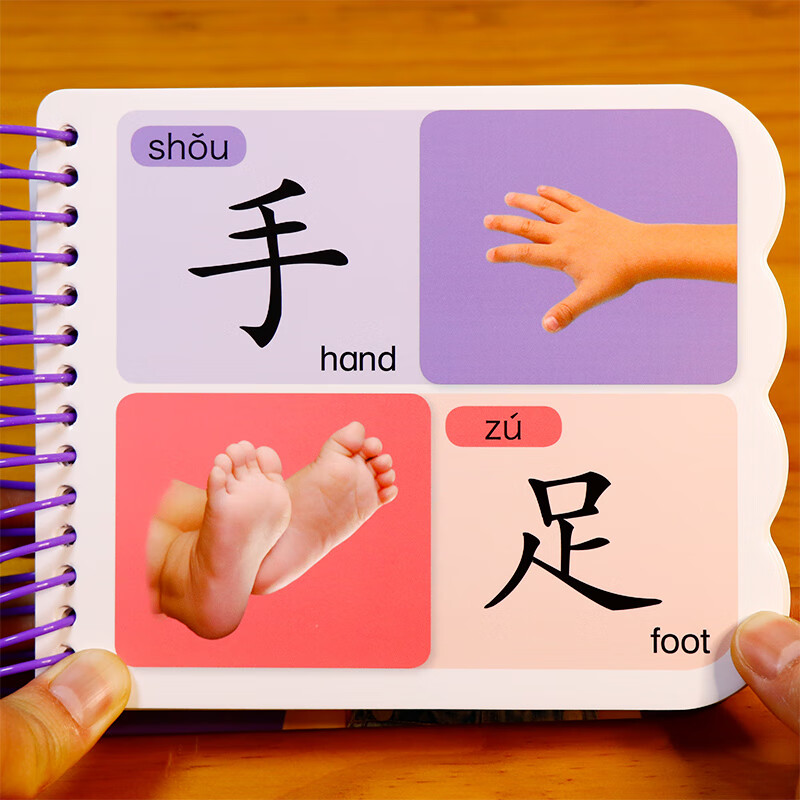 婴幼儿认知看图识字书0123岁撕不烂早教书两三一岁半宝宝书本益智启蒙