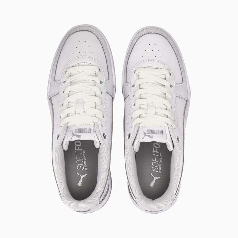 puma彪马女鞋板鞋小白鞋休闲运动鞋金属银metallicjx374797pumawhite