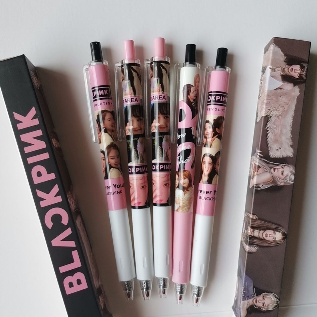 新款盲盒笔高颜值ins少女心按动笔0.