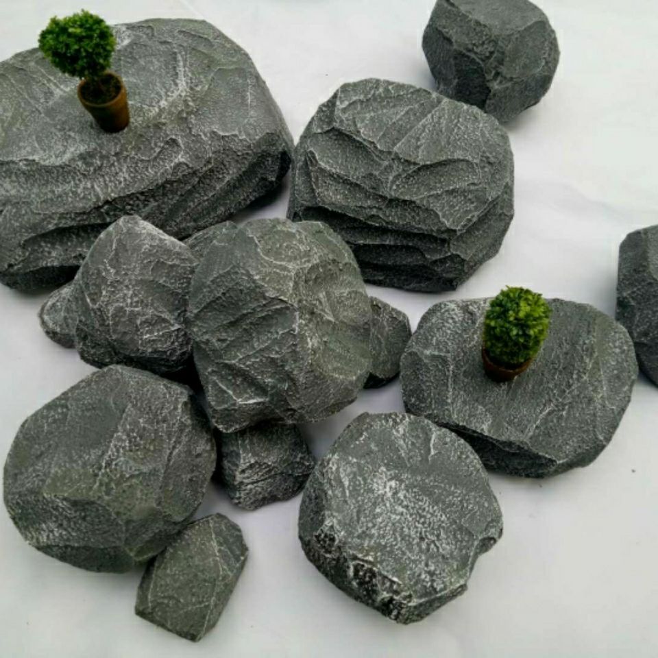 裴佳定制仿真泡沫石头道具舞台造景影视假石头假山假石头泡沫30厘米