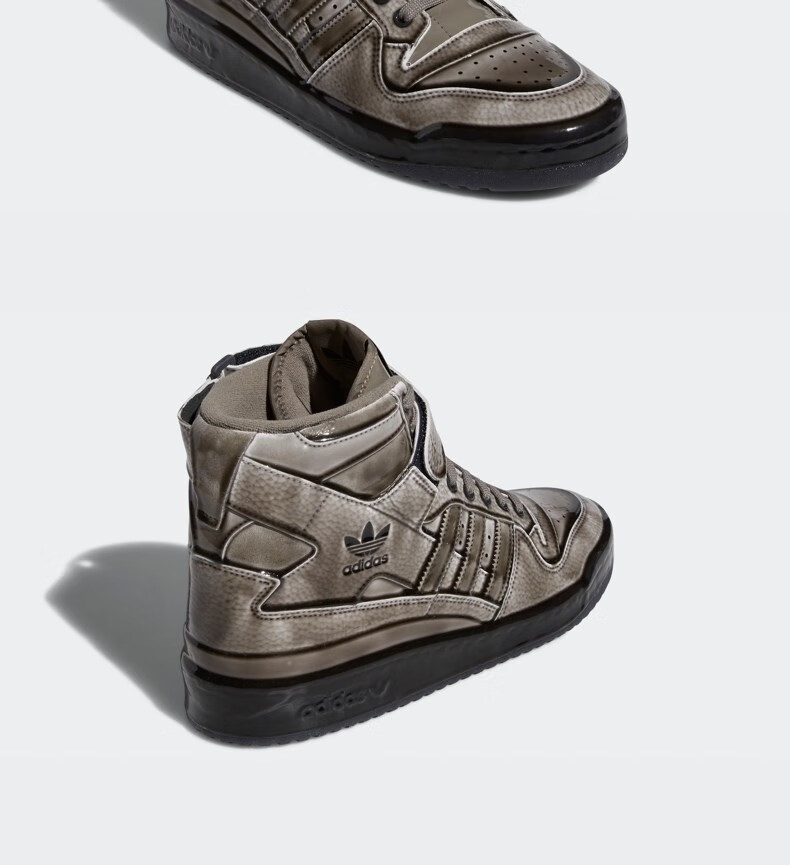 adidas阿迪达斯三叶草jeremy scott forum dipped男女经典鞋 薄荷蓝