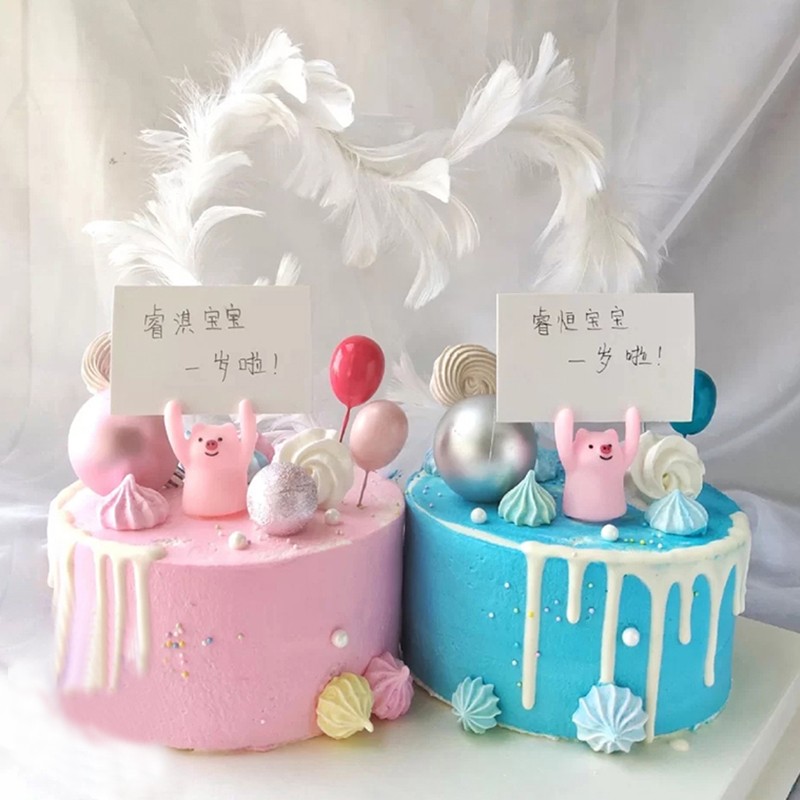 宝宝周岁百日宴满月生日派对蛋糕当日送达双胞胎小汽车蛋糕l款66英寸