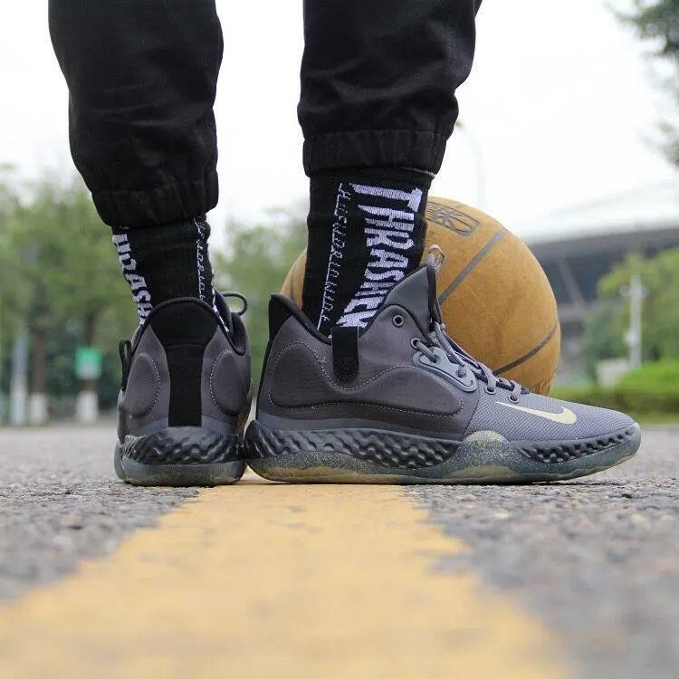 鞋kdtrey5杜兰特实战篮球鞋特雷7实战减震气垫篮球鞋 kdtrey5viii白蓝