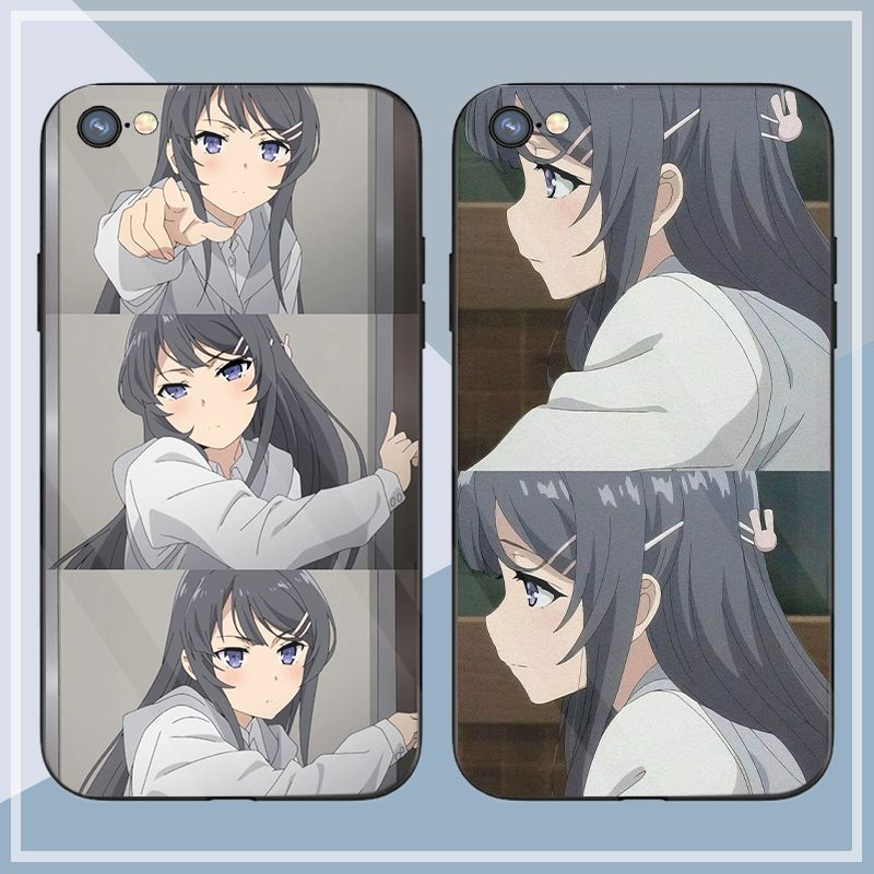 品胜樱岛麻衣vivox30手机壳iqooz3/z5x/z6学生x9s/x21/x23动漫x60/堃