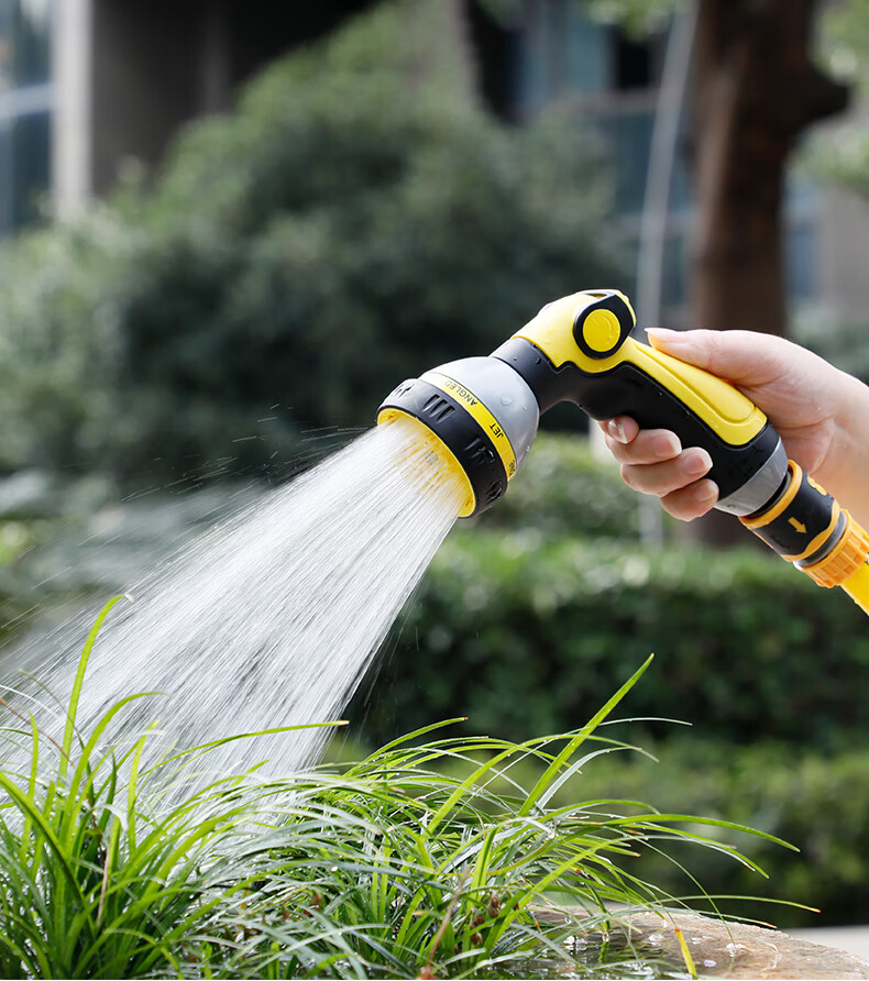 夜易宝浇花水枪软管家用高压洗车喷头强力冲洗水管刷车喷水神器浇水