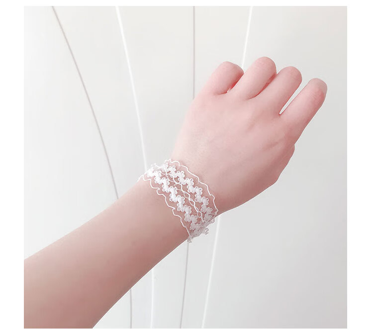 内衣肩带手链肩带手环手链男朋友手绳文胸带子小皮套情侣 麻花藏青白