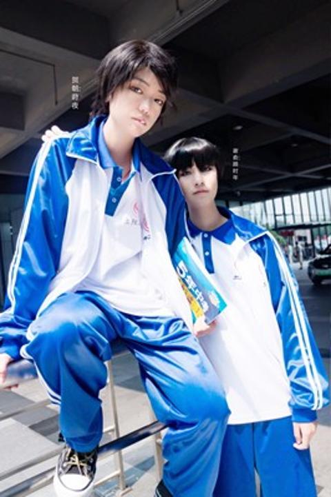朝谢俞cos服伪装学渣cosplay校服周边cos动漫服装单外套立阳二中140cm