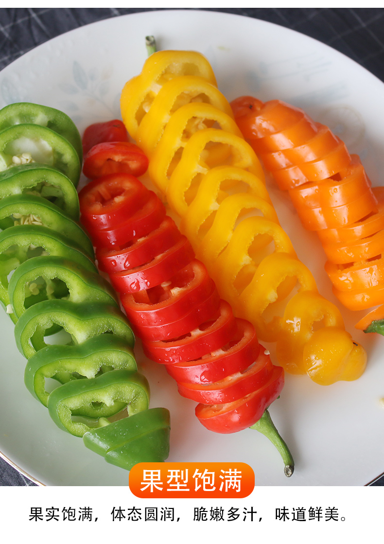 小辣椒 五彩椒 迷你生吃甜椒 1000g【图片 价格 品牌 报价】-京东