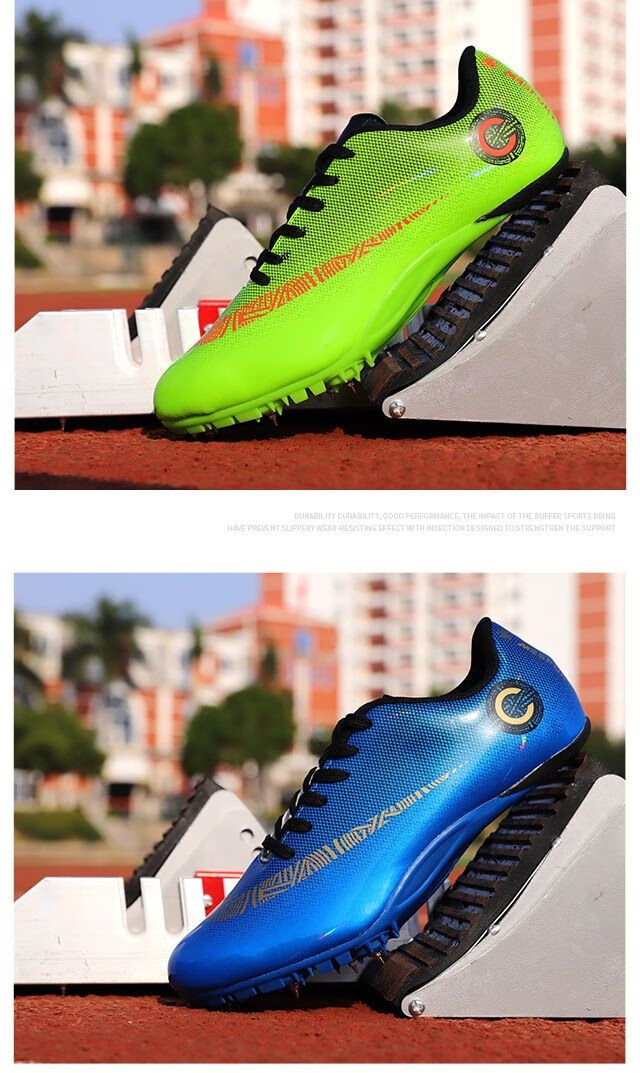 支持国货李宁钉鞋田径200米短跑男女学生比赛跑步跳远体考中考600米