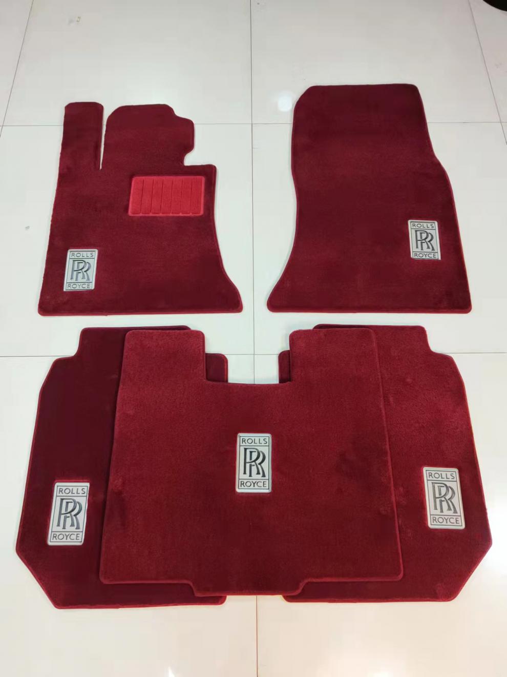 古斯特羊驼绒羊毛纯羊毛汽车脚垫地毯定制款 灰色【图片 价格 品牌