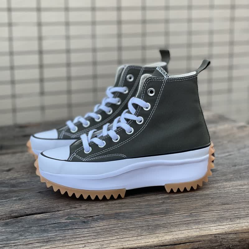 converse匡威板鞋女鞋1970srunstarhike厚底松糕鞋休闲帆布鞋171667c