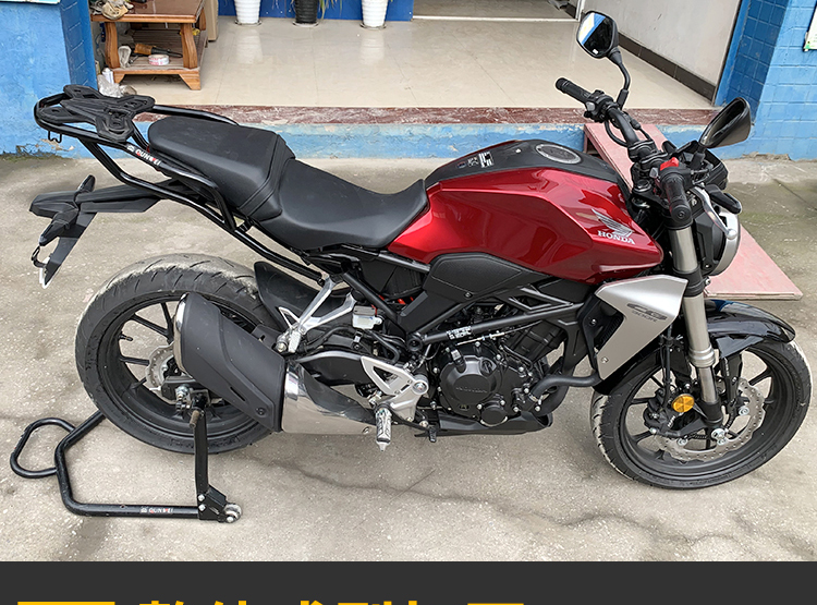 适用于新大洲本田cb300r后货架尾架尾箱后备箱架子行李支架置物架原车