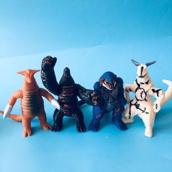 哥莫拉艾雷王奥特曼怪兽软胶玩具人偶套装全款男孩玩具 雷德王【图片