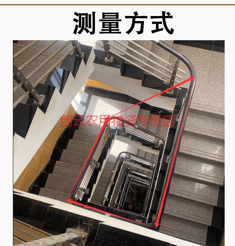 楼梯天井防护网安全网家用儿童防坠落网加粗尼龙绳网幼儿园防摔网蓝色