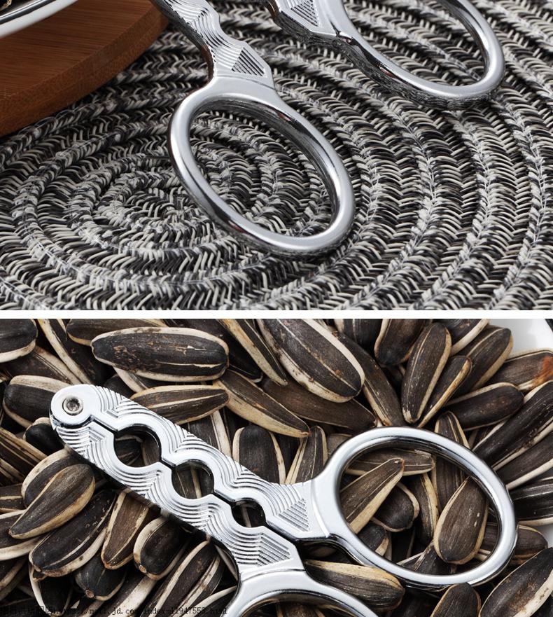 夹子瓜子夹剥壳器钳子嗑松子家用瓜子钳开口工具板栗小神器素界瓜子夹