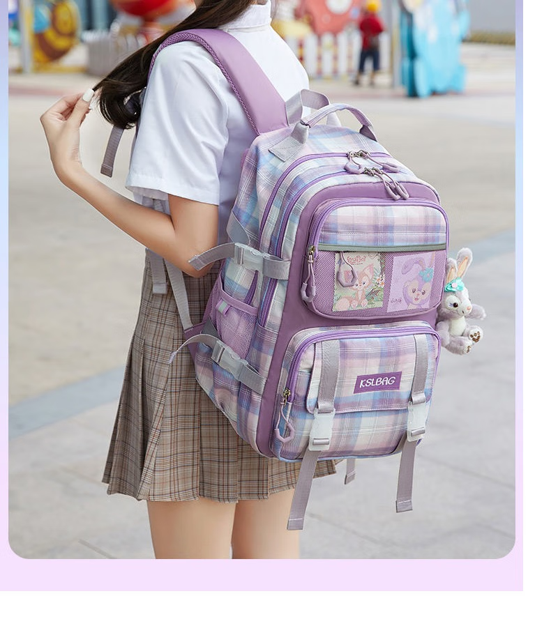 星黛露书包小学高年级书包女孩一二三到四五六年级减负护脊轻便女童