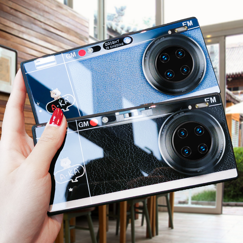 华为mate30-玻璃-蓝色小熊相机【图片 价格 品牌 报