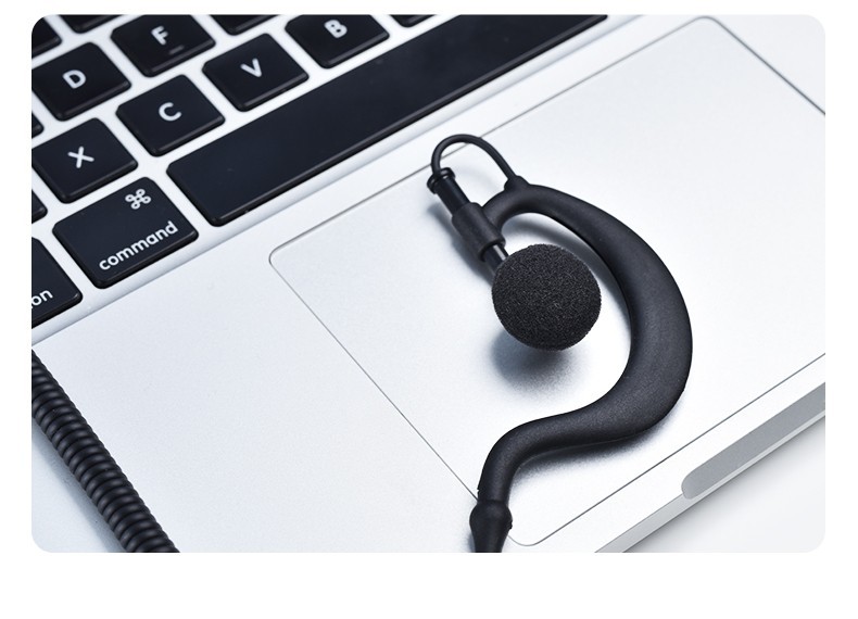 极蜂(beebest) h1对讲机耳机手机耳机耳挂式标准3.