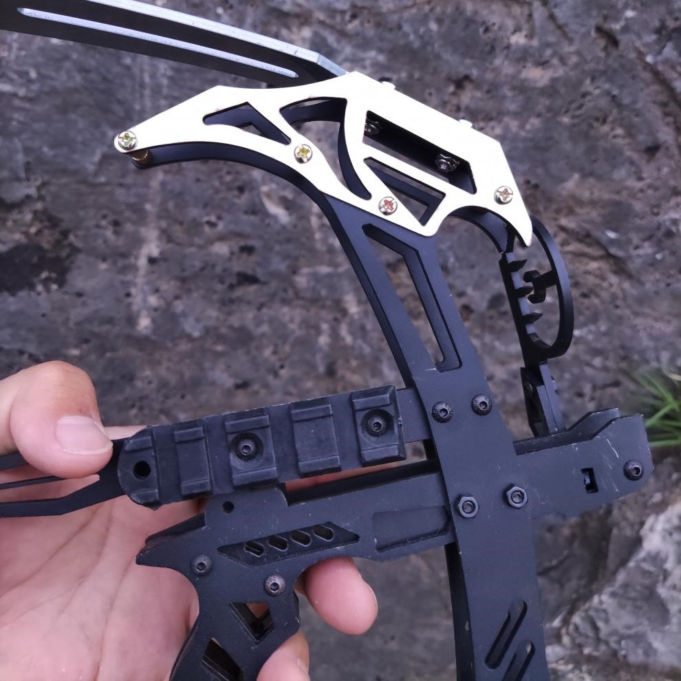 竞技射准反曲弓 迷你猎鹰小型弓金属弓箭滑轮弓射箭器材非直拉 裸弓