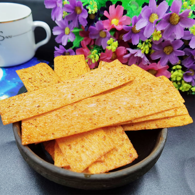 雙仔辣條每日海苔老式大辣片鮮麥麵筋食網紅小吃辣片湖南特產每日海苔