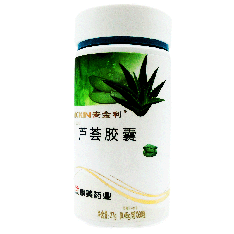 麦金利mckin芦荟胶囊045g60粒适宜便秘者