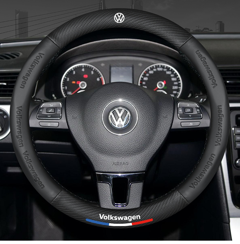 适用于2023款大众朗逸plus方向盘套适用2022款plus皮革启航舒适版改装