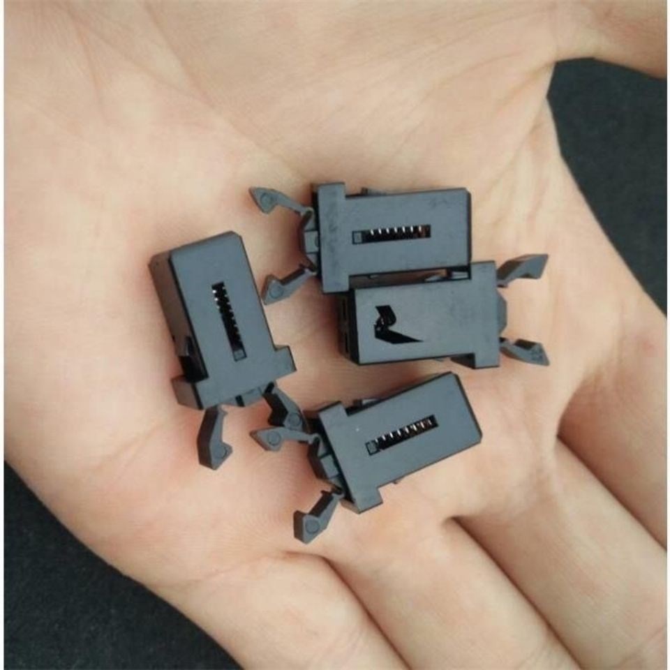 卡扣垃圾桶按压卡扣弹簧配件通用型式开关内置钩针盖子锁扣眼镜盒翻盖