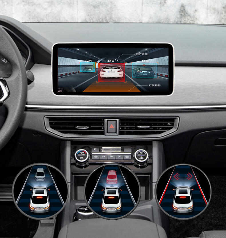 适用于标致4008/5008大屏导航中控显示屏12.