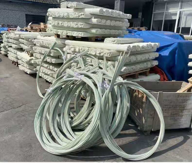 菜棚种菜架杆暖棚骨架菜棚支架养殖大棚套棚帐篷纤维杆小拱棚玻璃纤维