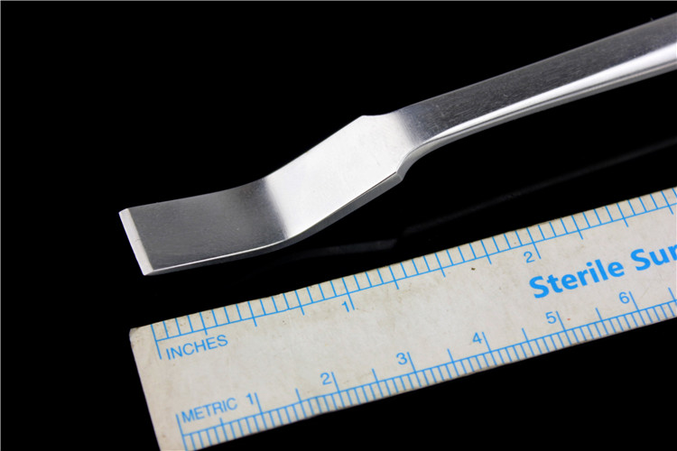 骨科手术器械医用s后弯曲方平骨刀髋臼膝关节截骨刀异型波浪股骨头髁