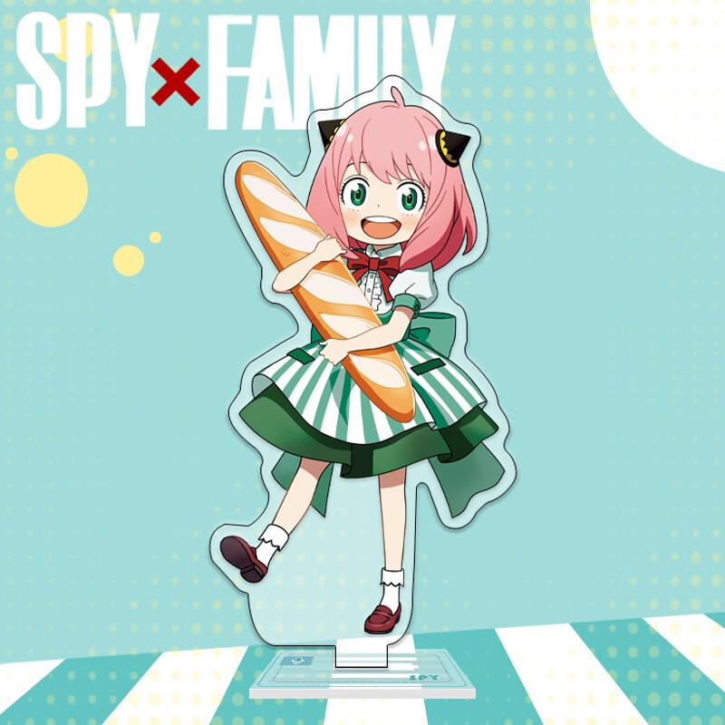间谍过家家漫画大立牌周边烘焙时光亚克力动漫手办摆件约尔16cm