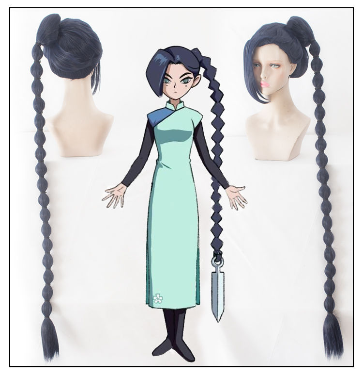 亚百鹿梅花十三cos服旗袍刺客伍六七cosplay女装动漫服装儿童三件套