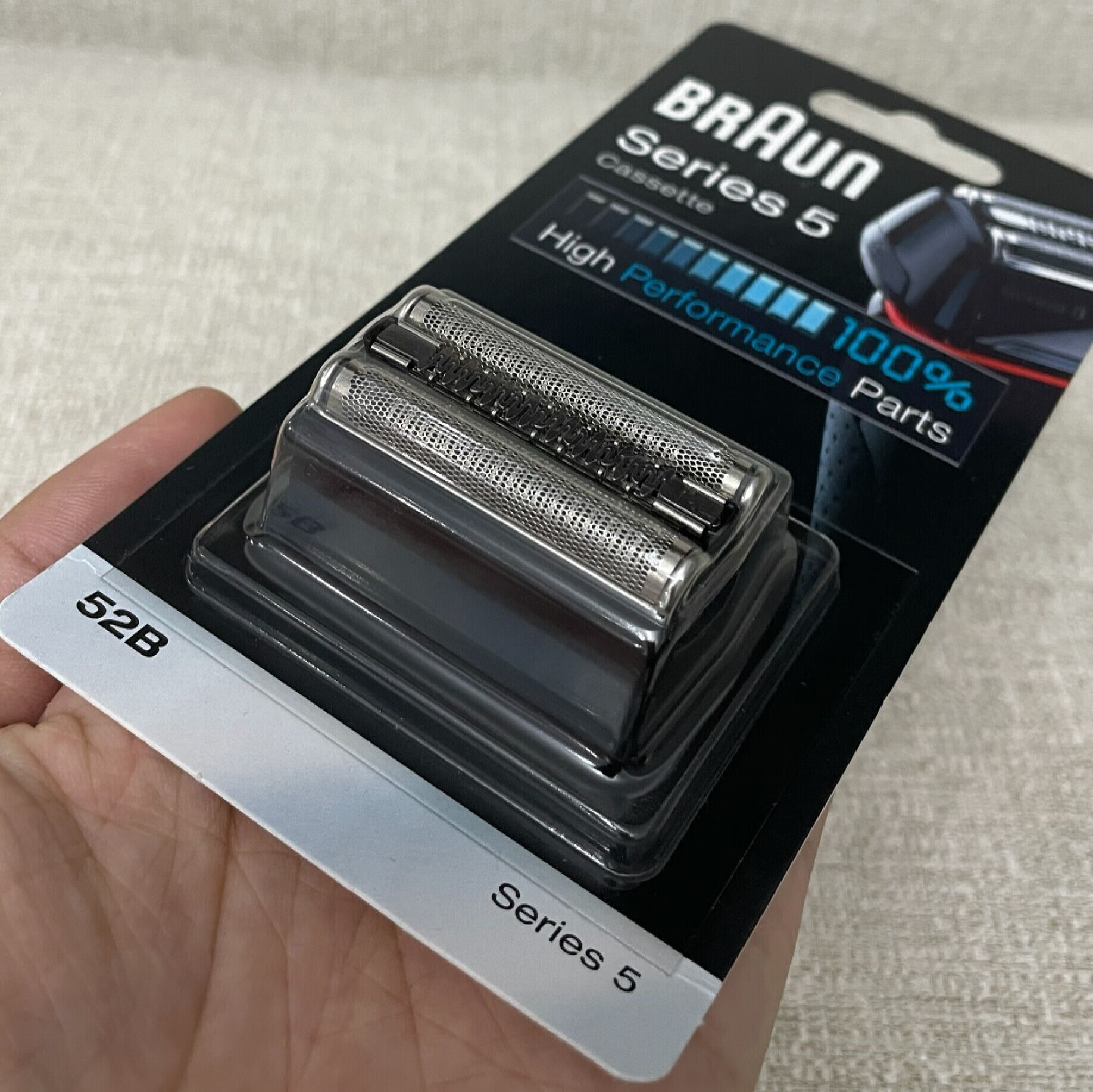 德国博朗五系刀头 原装s5系剃须刀网 52b 52s 51s 51b适用5040s等