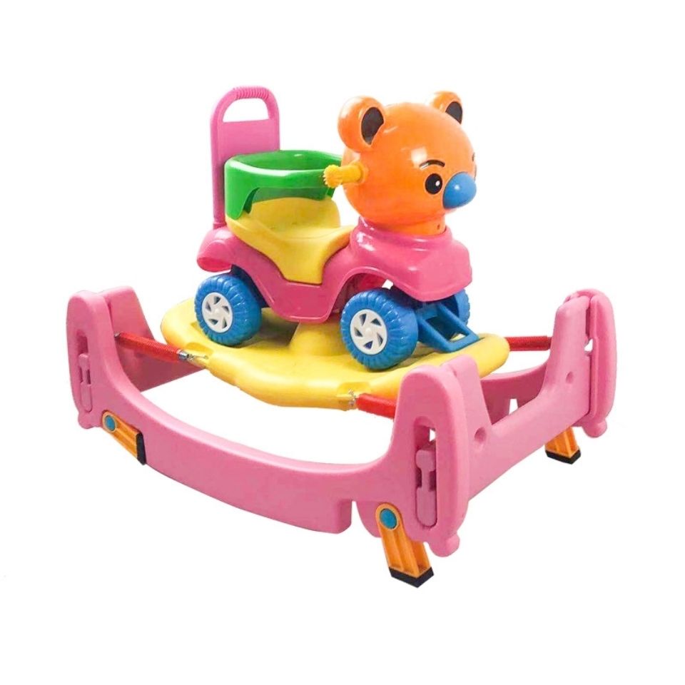 佳朔蹦蹦车儿童家用弹簧车爆笑虫子同款扭扭车宝宝摇摇乐抖音玩具摇马