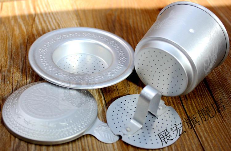 越南滴滤咖啡壶越南咖啡滴漏壶越南壶滴滴壶手冲壶不锈钢咖啡过滤杯