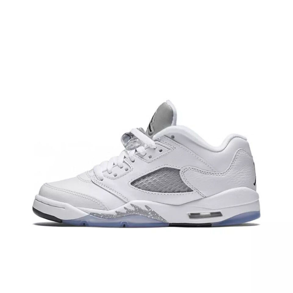 【官方旗舰】aj5low白红撕撕乐流川枫北极粉黑红aj5低帮男女鞋彩色