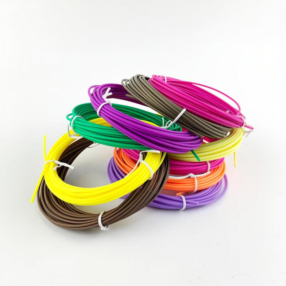 笔杆子(biganzi)低温3d打印笔耗材pcl的线长50米低温立体绘画笔涂鸦画