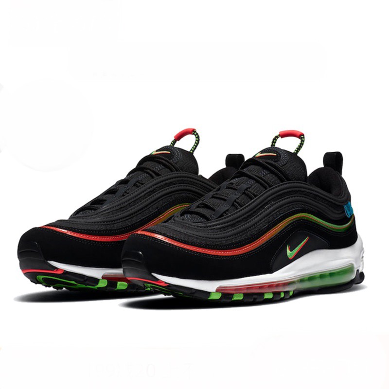 nike耐克airmax97男子子弹头气垫跑步鞋dh1085绿白子弹dh0271100425