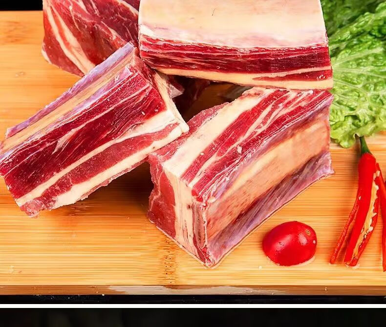 【顺丰空运】内蒙古黄膘牛排牛排骨黄牛排骨牛排骨肋排排牛仔骨清真品