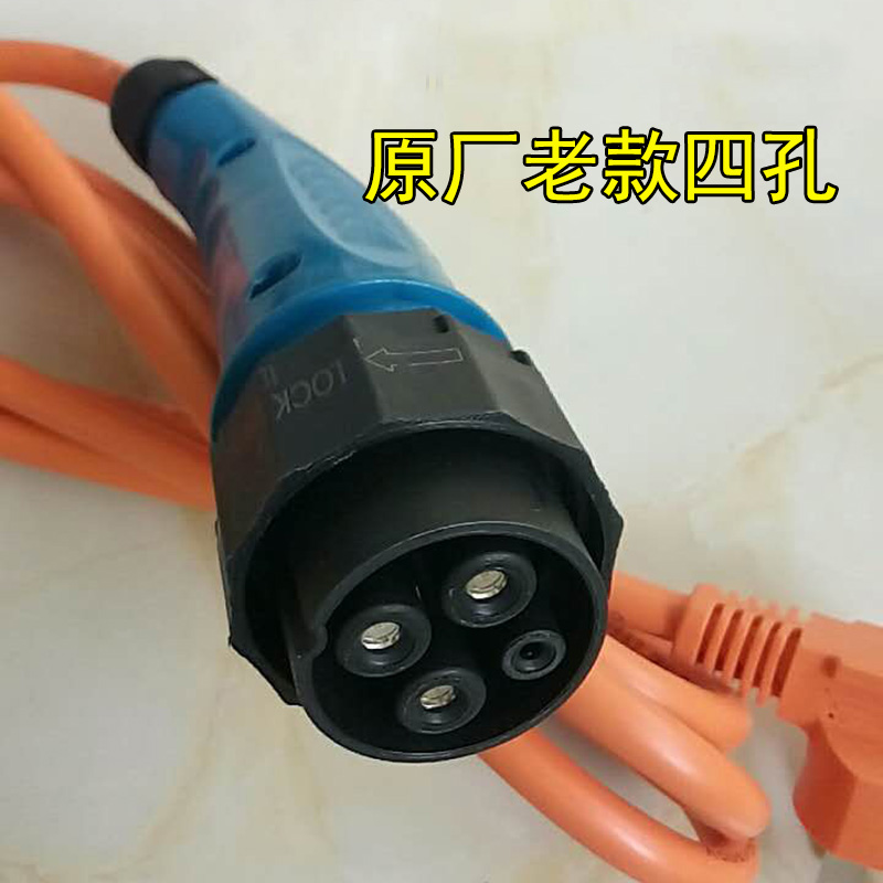 雷丁d50d70d80比德文众新万为电动车充电插头充电枪充电器 充电线 5号